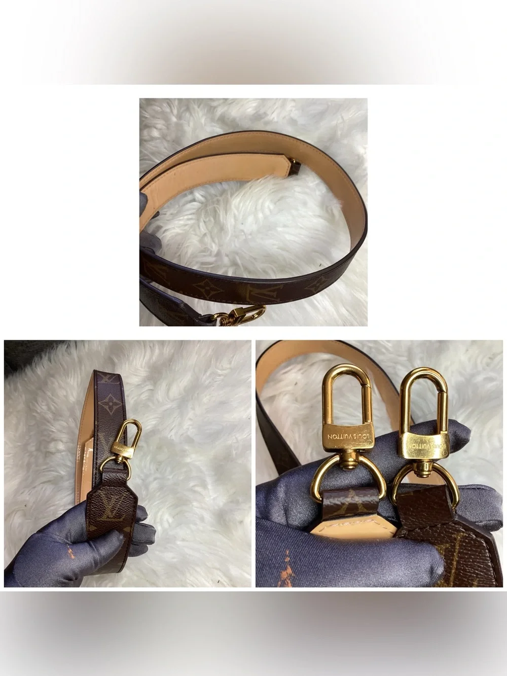 LOUIS VUITTON Rose Ballerine Vernis Miroir Tote Bag